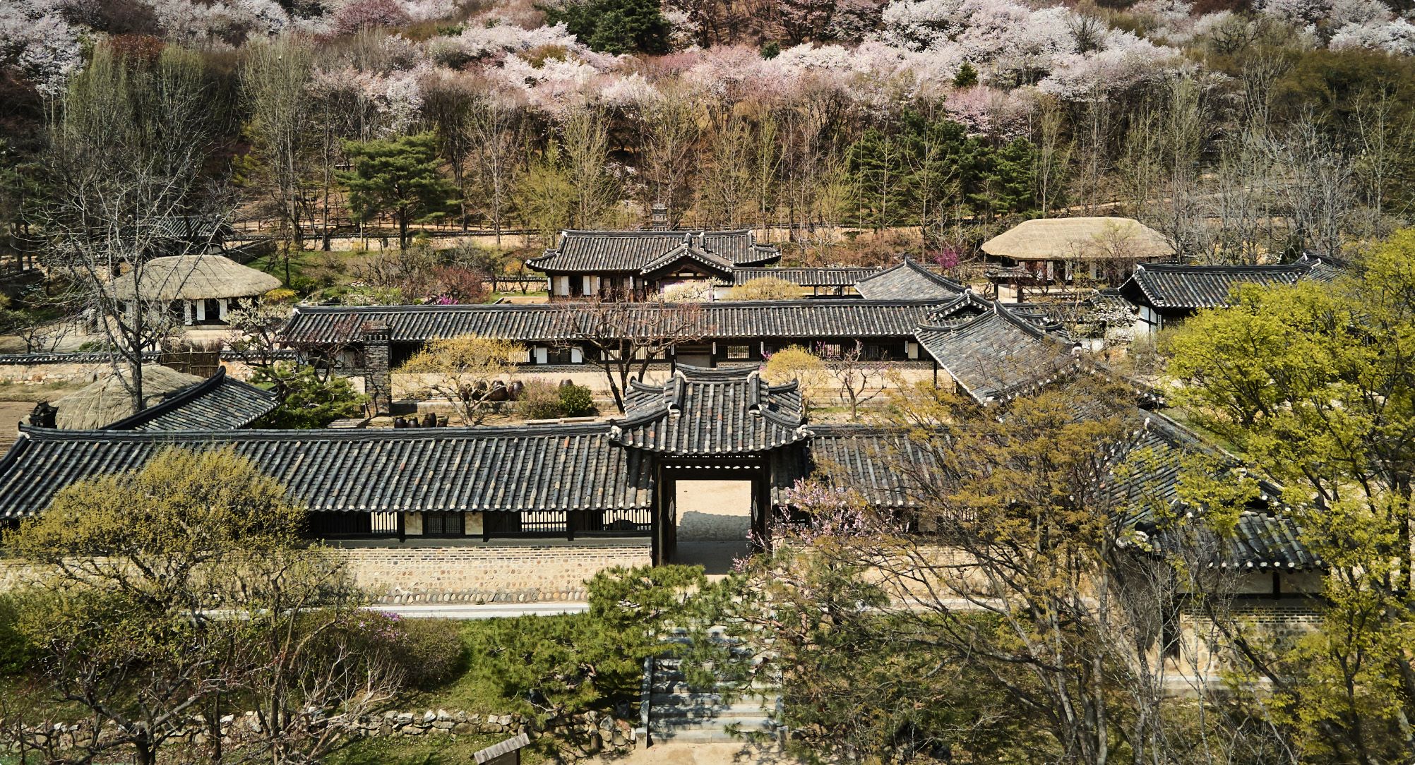 한국민속촌 전경