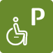 장애인 주차장 표지판