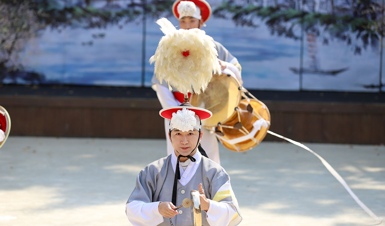 한국민속촌 삼도판굿 이미지